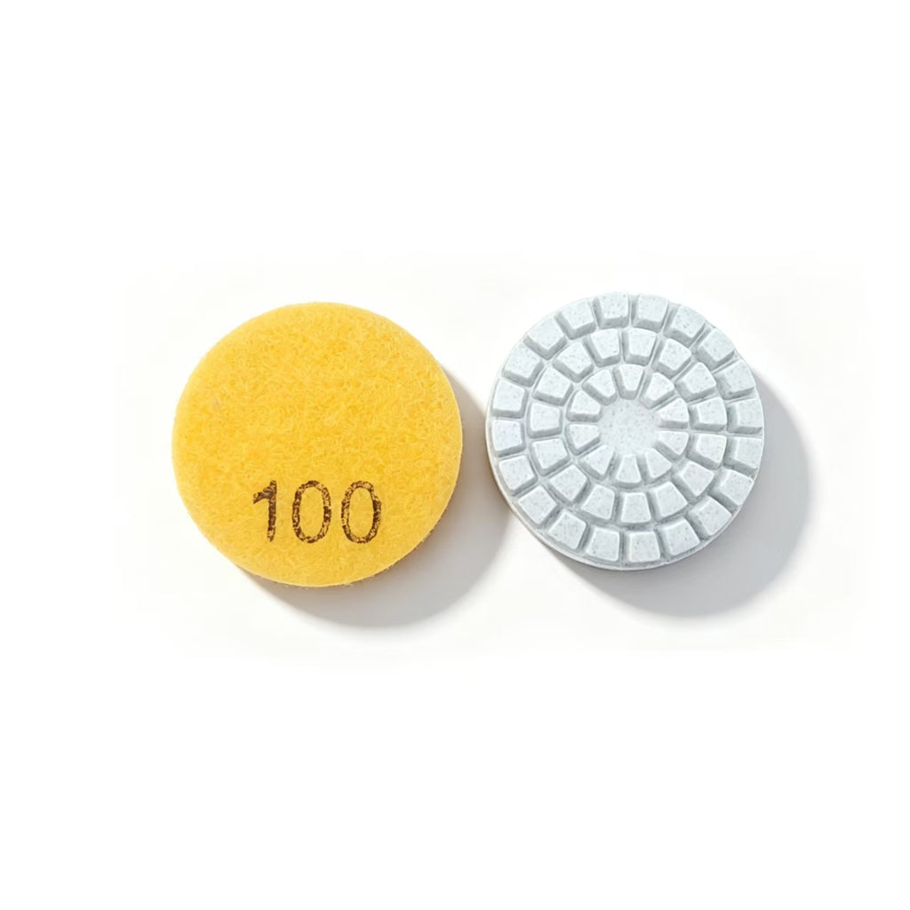 2" Wet Diamond Polishing Pad Grit 100 Coarse Grinding for Granite Marble Concrete | KAIYI