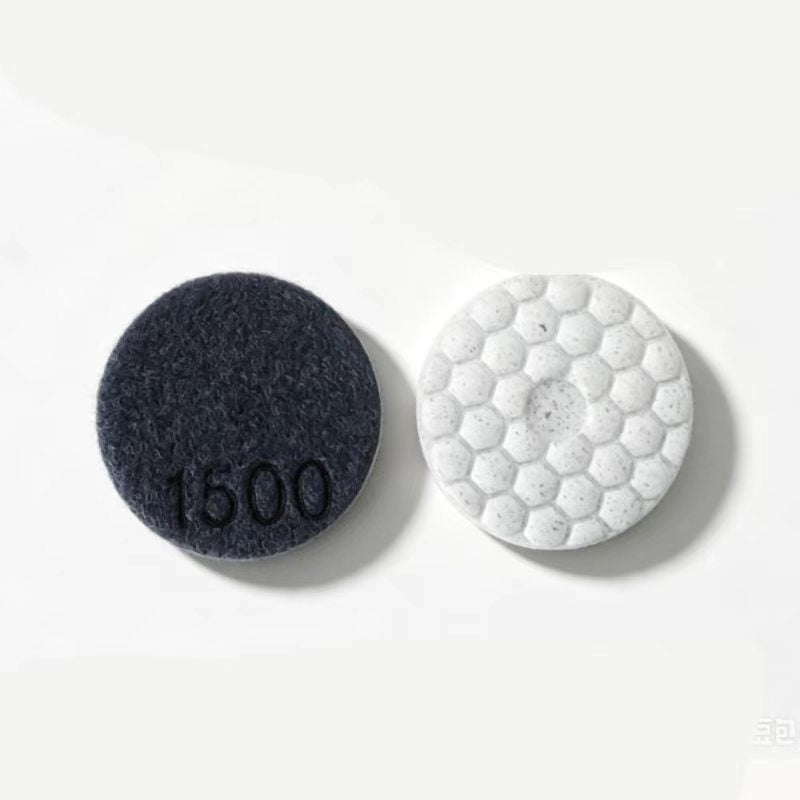 2 Inch Dry Diamond Polishing Pad Grit 1500 Fine Polishing for Marble Granite KAIYI