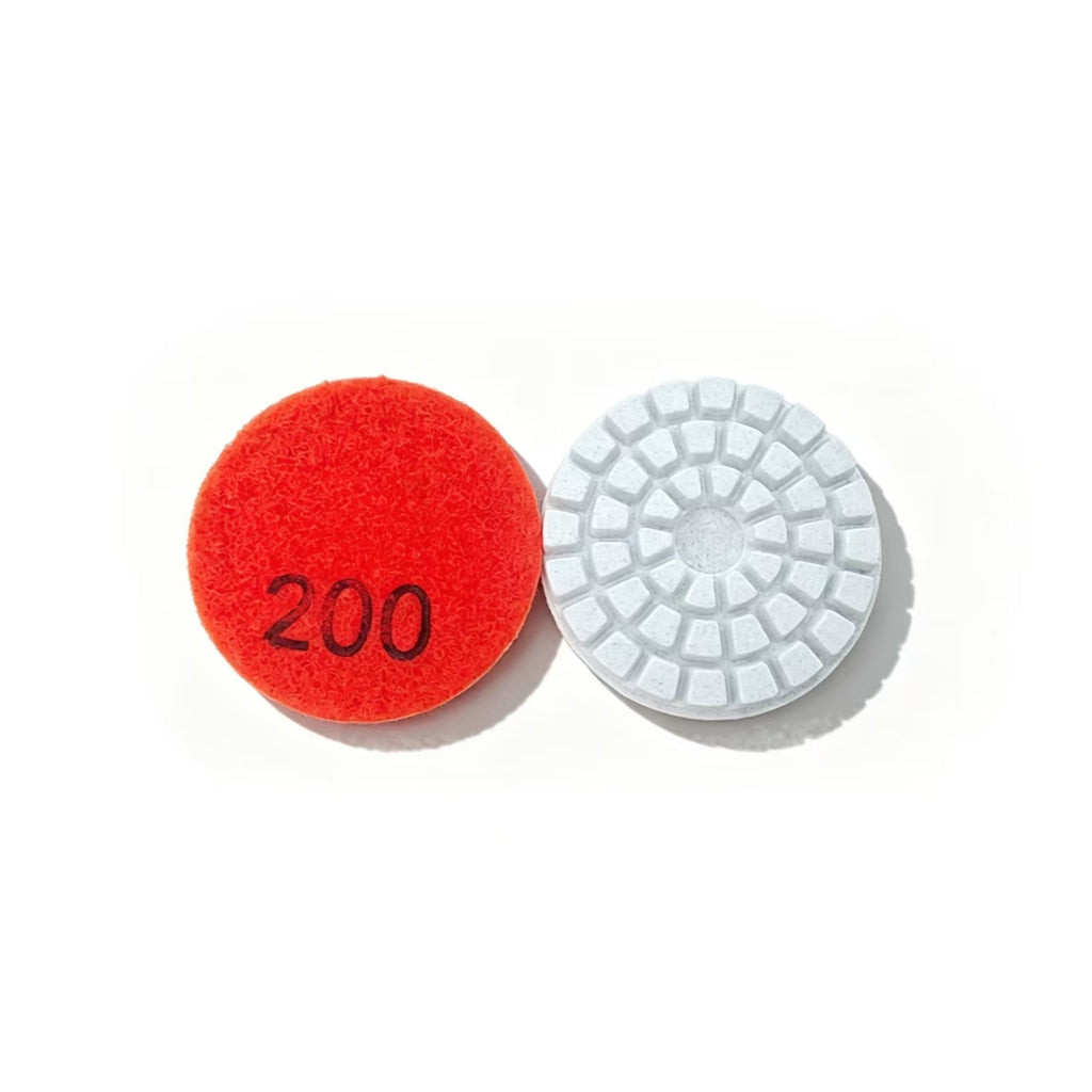 2" Wet Diamond Polishing Pad Grit 200 Honing for Granite Marble Quartz | KAIYI
