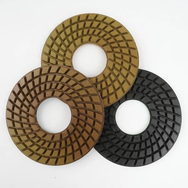 10" Diamond Floor Polishing Pads for Granite — Model CUST-100 | KAIYI