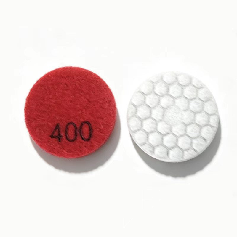 2 Inch Dry Diamond Polishing Pad Grit 400 Scratch Removal for Marble Granite KAIYI