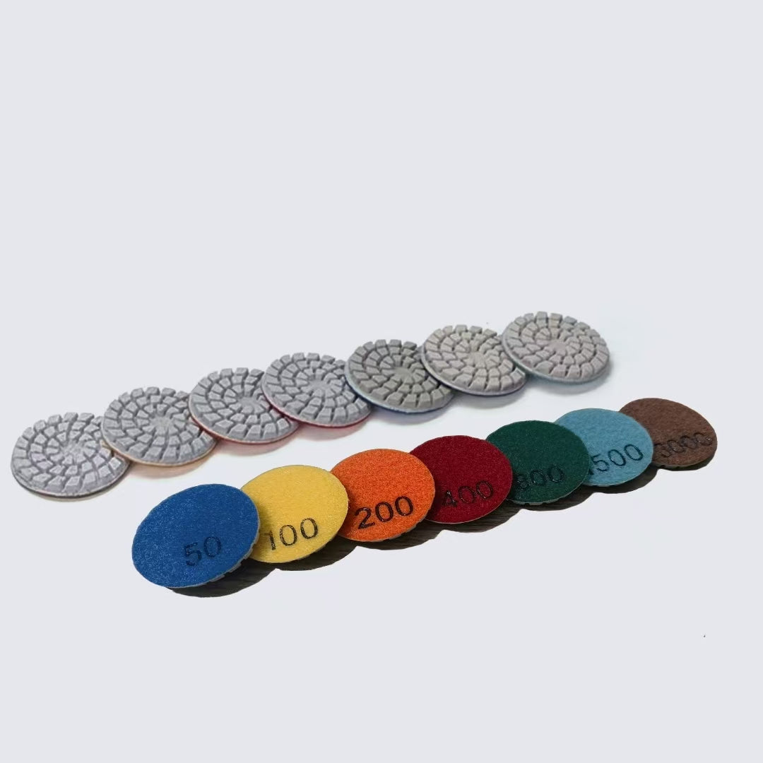2 inch wet diamond polishing pads for granite marble concrete - KAIYI