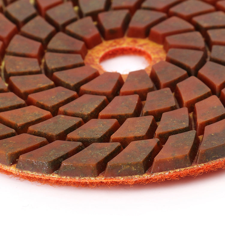 4 Inch Metal Bond Diamond Polishing Pad Grit 200 Coarse Refining for Stone Ceramic KAIYI