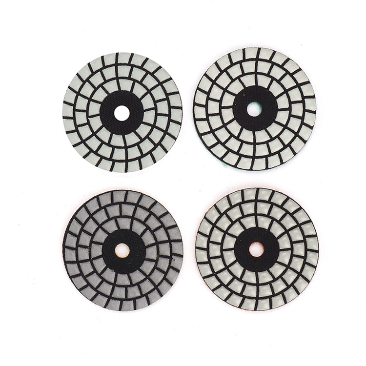Factory direct 3 inch dry diamond polishing pads bulk wholesale stone tools
