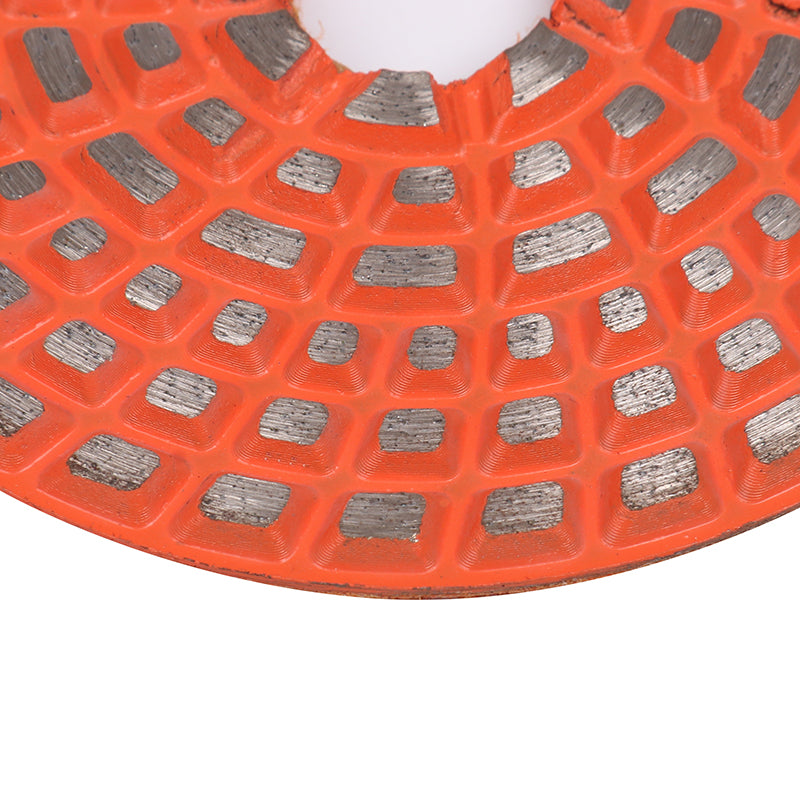 Professional granite leveling pads with sintered metal bond for durability and long life