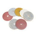 KAIYI-DPF-CUST-06 4-inch Wet Diamond Polishing Pads complete set grit 50 to 3000 for granite marble concrete | KAIYI