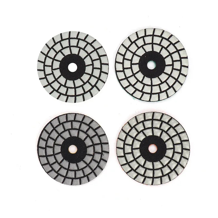 Factory direct 3-inch dry diamond polishing pads bulk wholesale for stone contractors fabricators | KAIYI