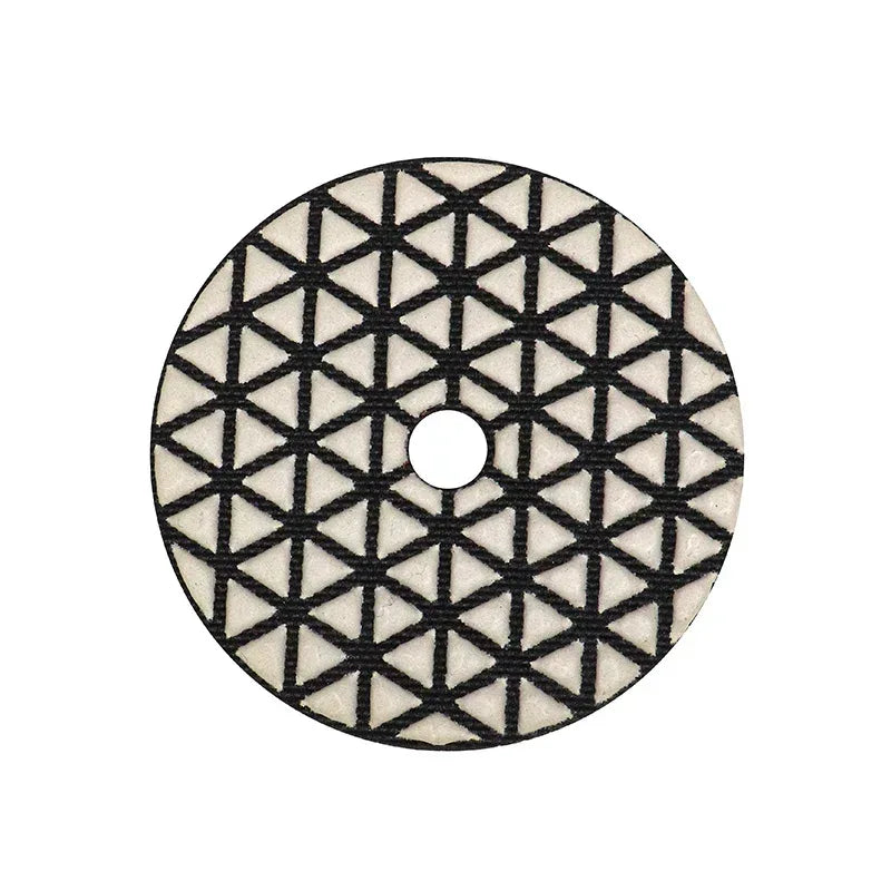 Dry stone polishing pad 3-inch bulk set stacked view | KAIYI