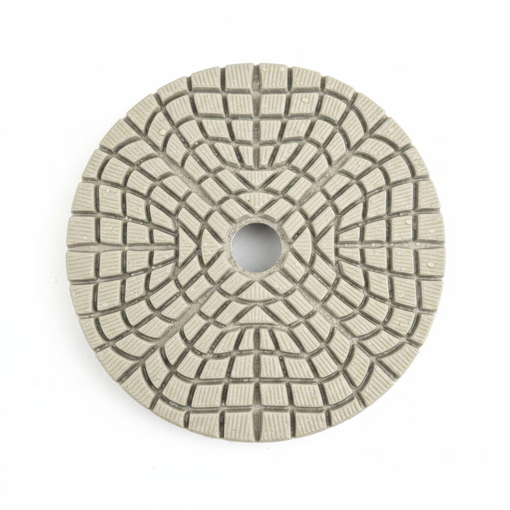 Wet dry granite marble polishing pad 4-inch 3-step full set OEM | KAIYI