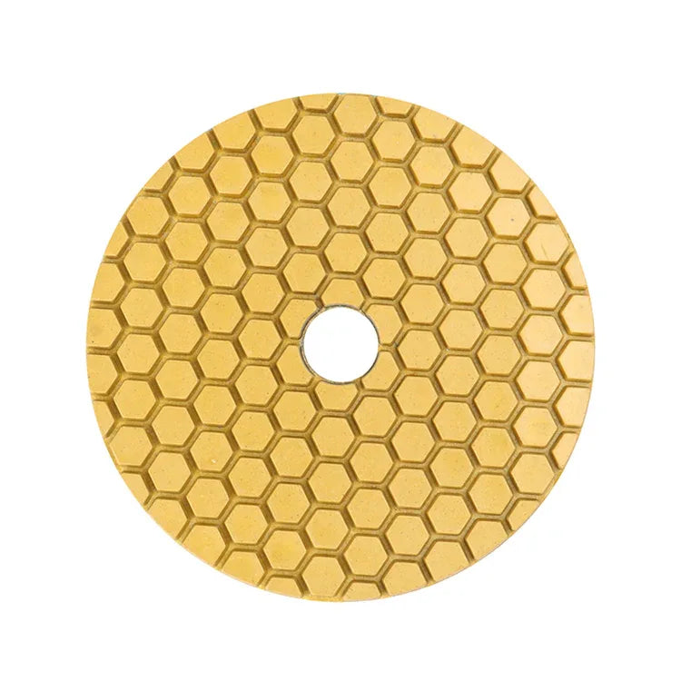 Wet granite marble polishing pad 4-inch complete kit grit 50-3000 laid flat | KAIYI
